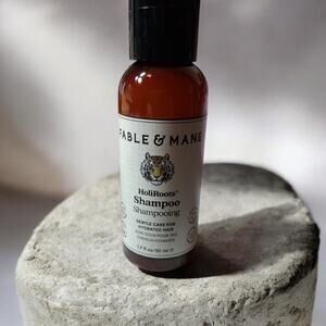 4 Count Fable & Mane Holiroots Shampoo Gentle Care Hydrate Hair Mini 50ml New